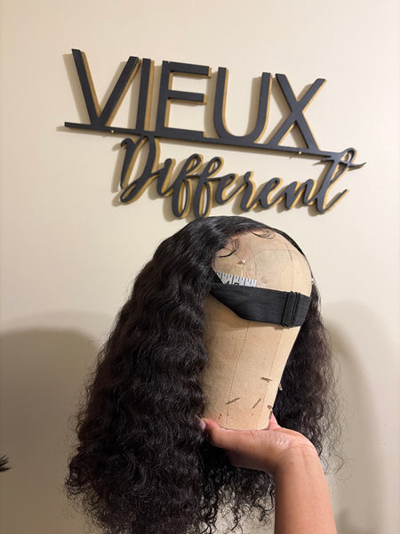 14” Raw Wavy curly Custom Unit